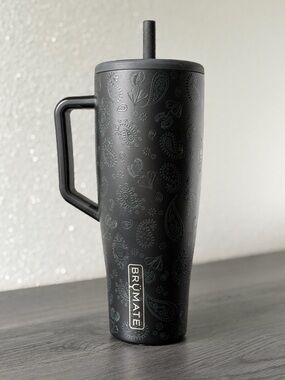 Brumate Glow in the Dark PHANTOM PAISLEY 40oz Era Halloween Black Tumbler